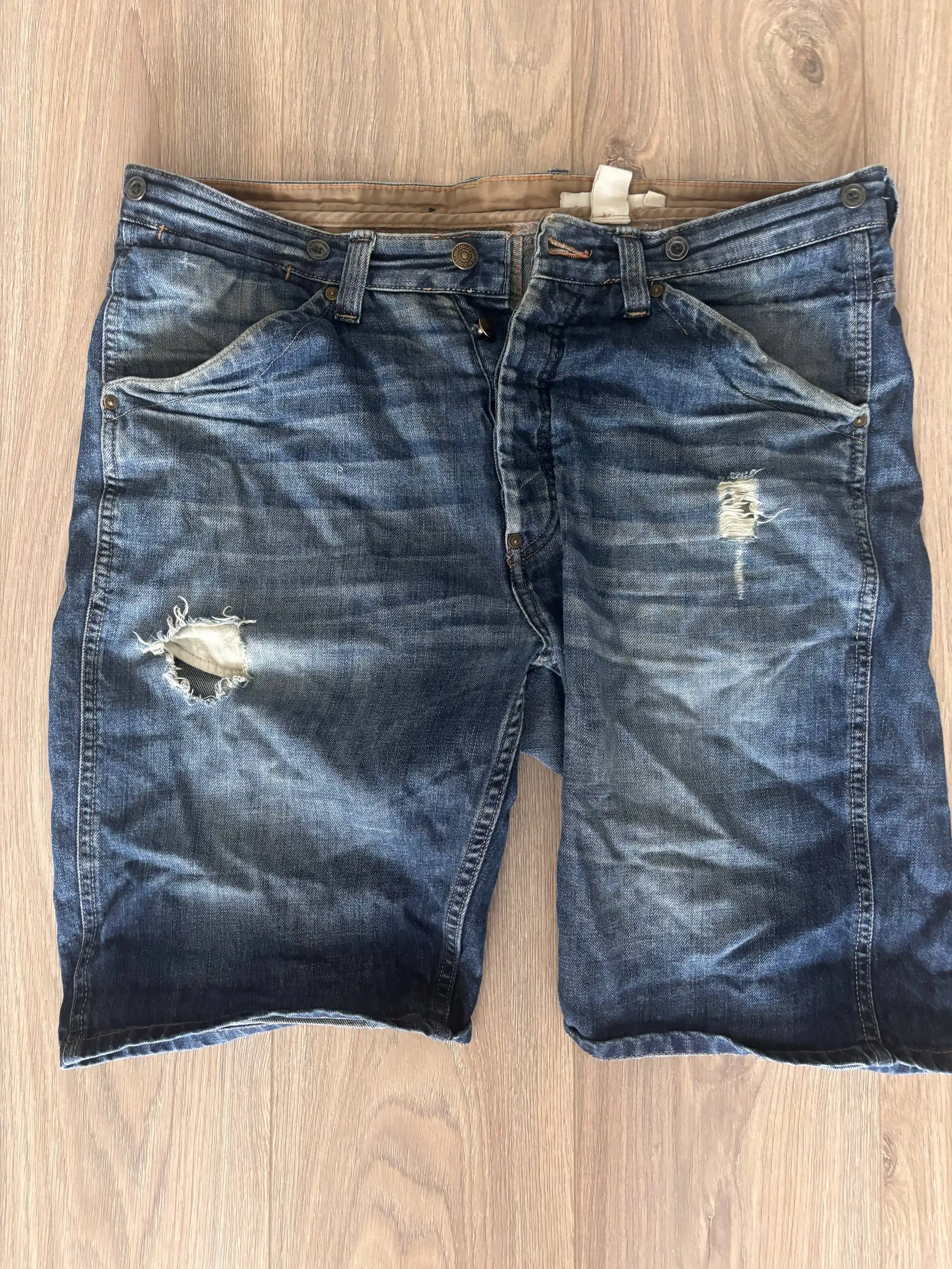 Джинсовые шорты H&M XL - Шорты (Одежда) в Санкт-Петербург