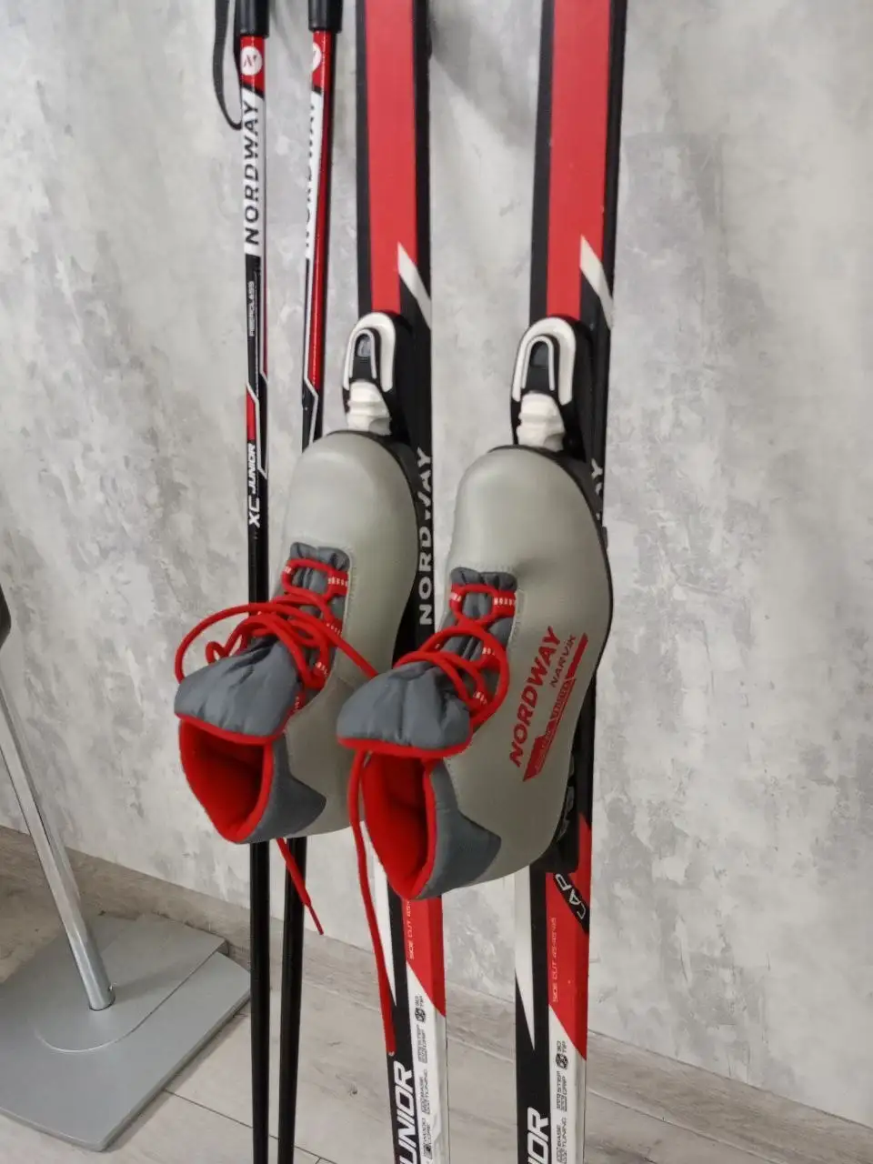Детские лыжи Nordway с ботинками 150 см / 34 р-р - Зимние виды спорта (Спорт и отдых) в Санкт-Петербург