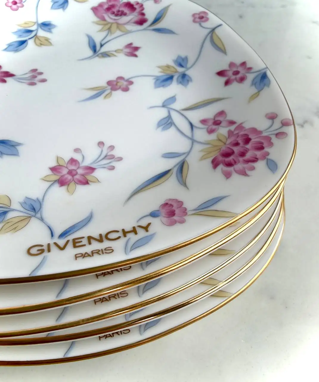 Винтажный набор десертных тарелок Givenchy - Посуда (Для дома и дачи) в Санкт-Петербург