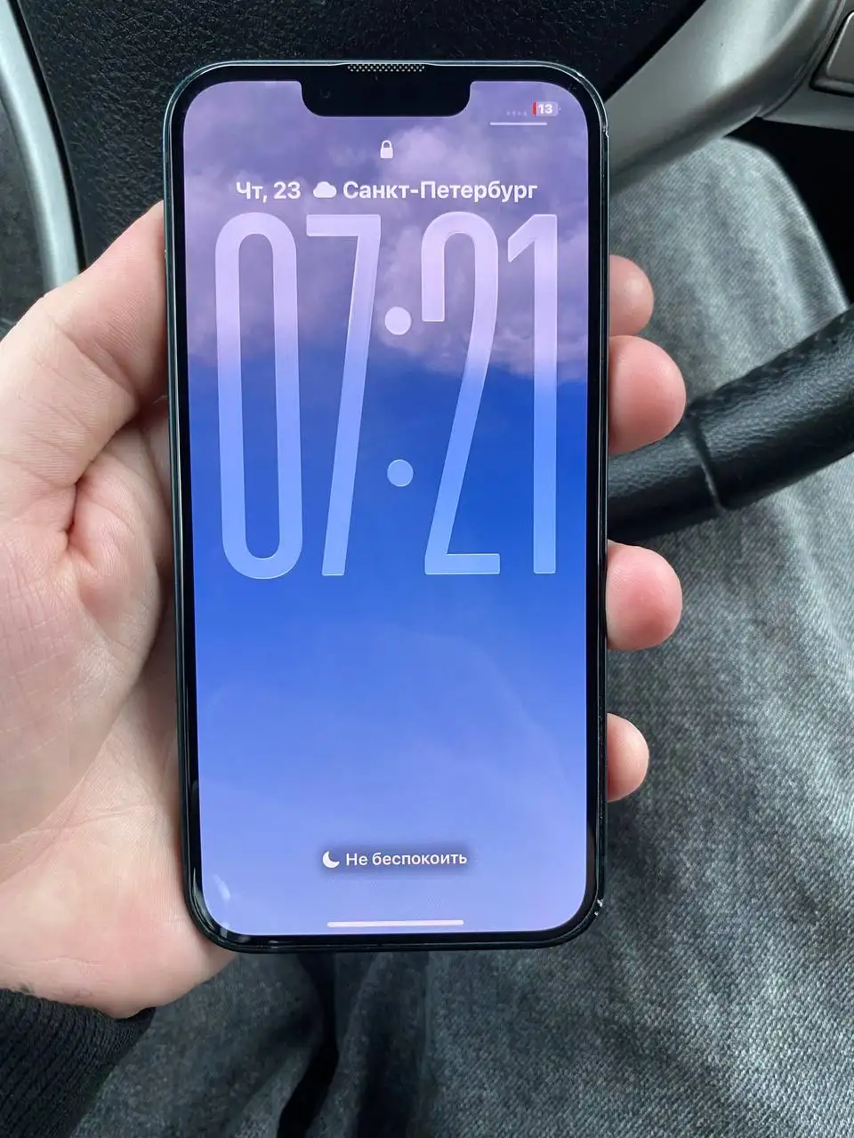 iPhone 13 128Gb 2 sim 79% - Смартфоны (Электроника) в Санкт-Петербург