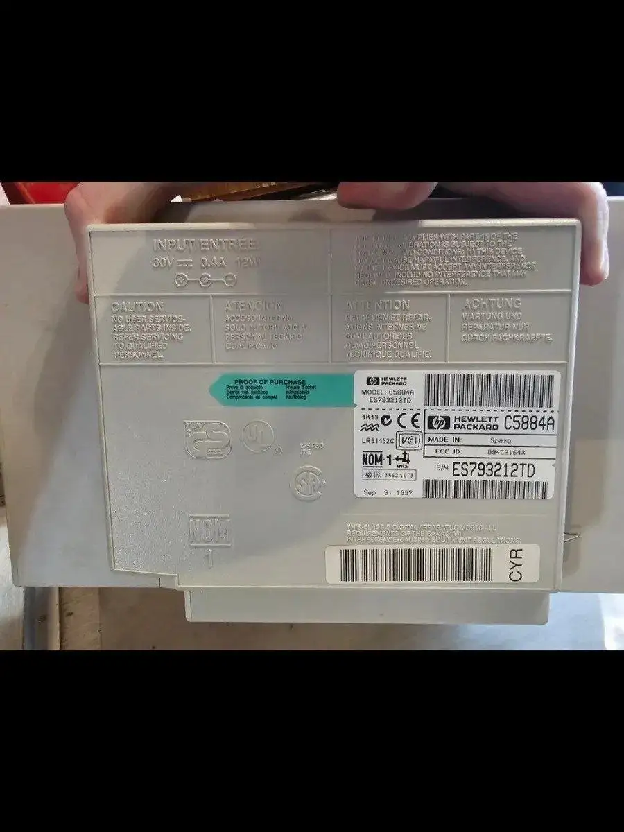 Продам струйный принтер HP DeskJet 610C - Оргтехника (Электроника) в Санкт-Петербург