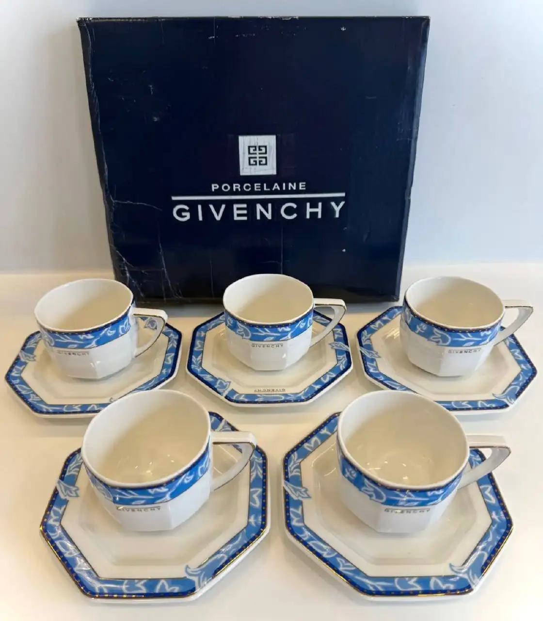Чайно-кофейный сервиз Givenchy на 5 персон - Сервизы (Барахолка) в Санкт-Петербург