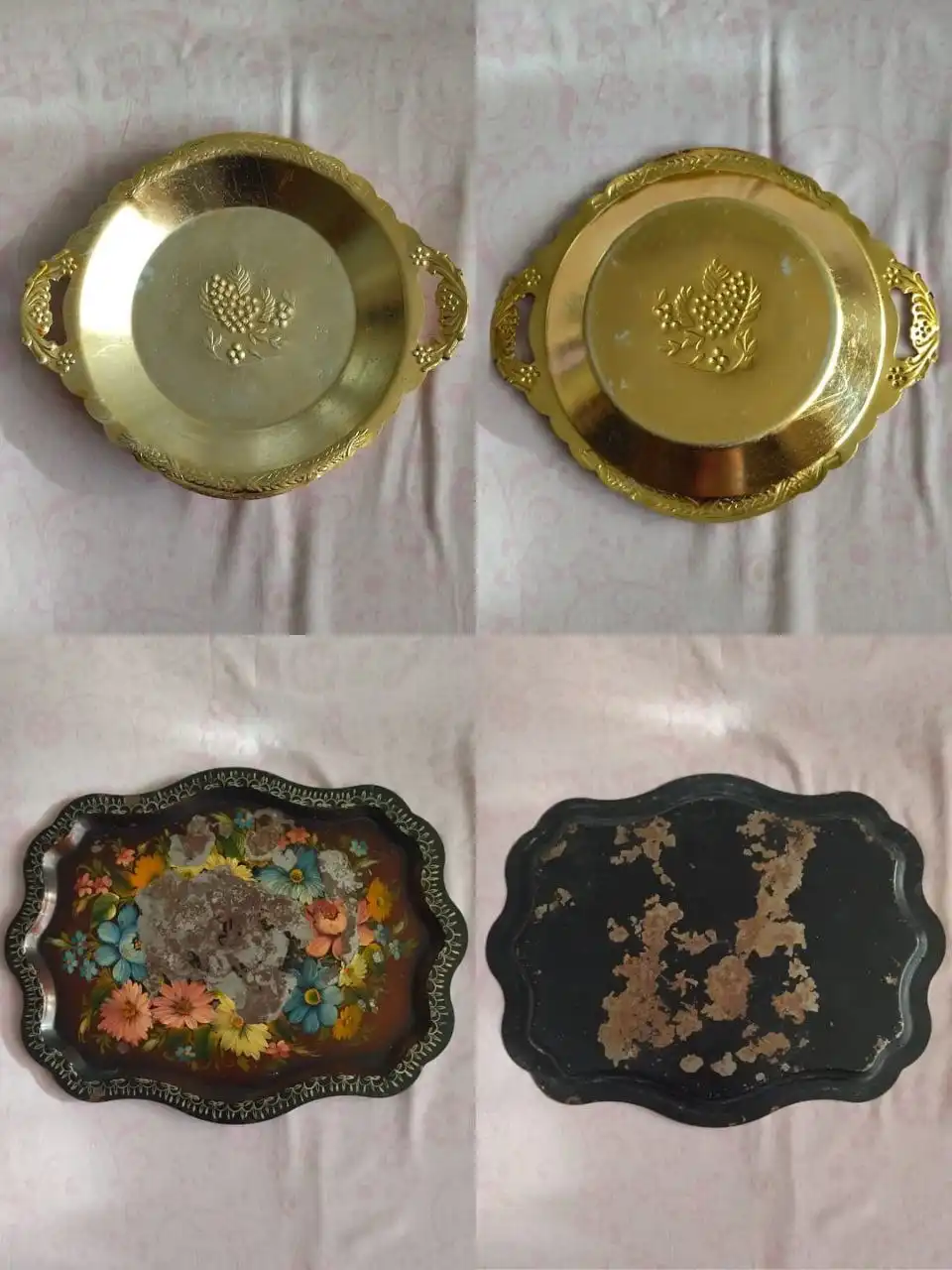 Подносы СССР 1947 и 1955 годов