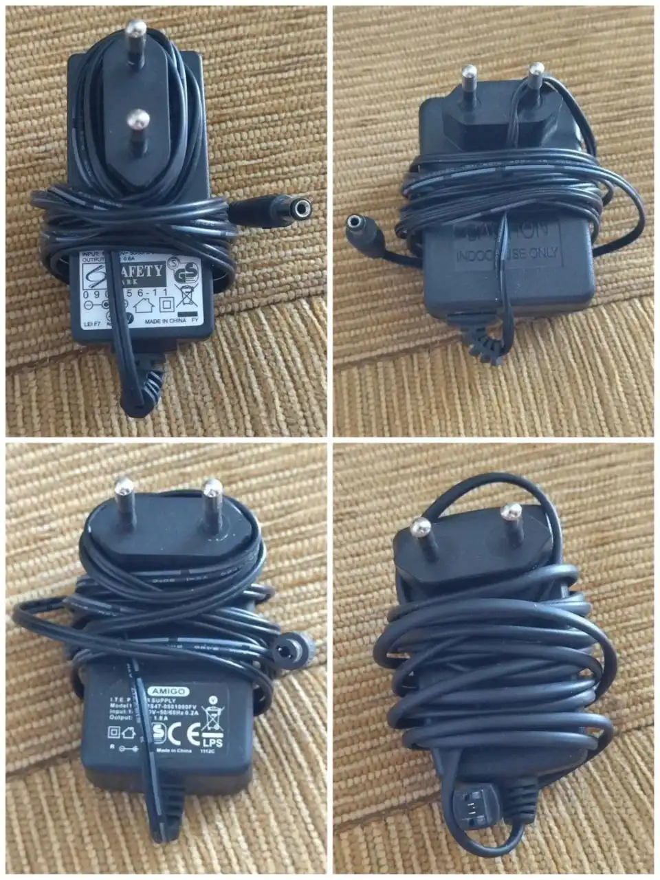 Зарядные устройства 4 шт. Новосибирск