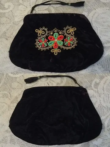 Косметичка СССР бархатная 22х14 см - Хобби и отдых в Новосибирск