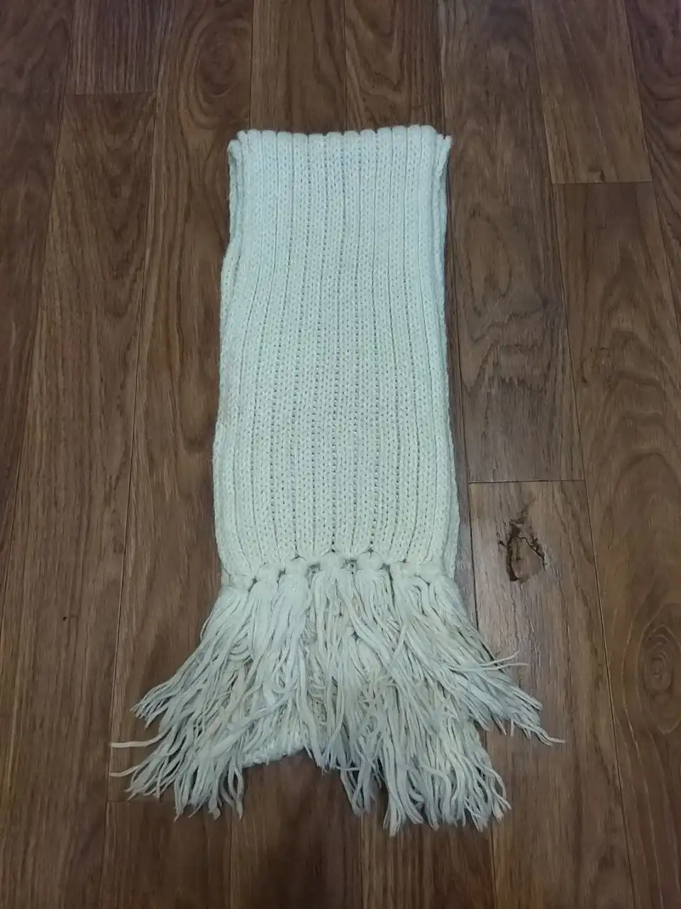 Шерстяной шарф ручной работы