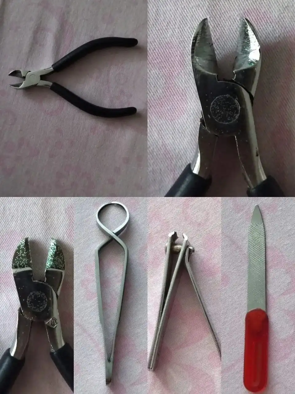 Маникюрный набор из нержавеющей стали и серебра