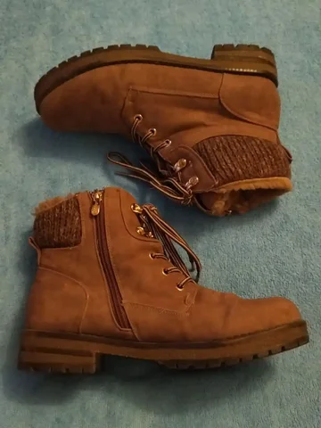 Зимние женские ботинки из натуральной замши размер 41 - Одежда в Новосибирск