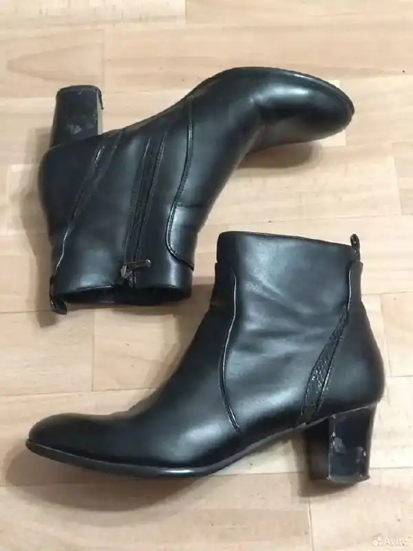 Полуботинки весна/осень натуральная кожа размер 41 - Обувь (Одежда) в Новосибирск