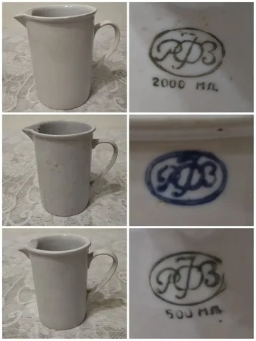 Кружки фарфоровые СССР разных размеров - Барахолка в Новосибирск