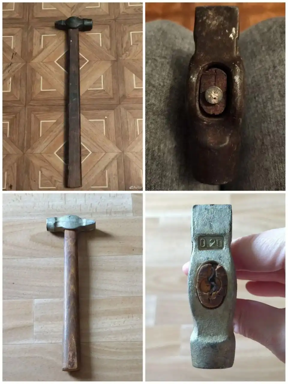 Молотки СССР 1958 и 1975 годов