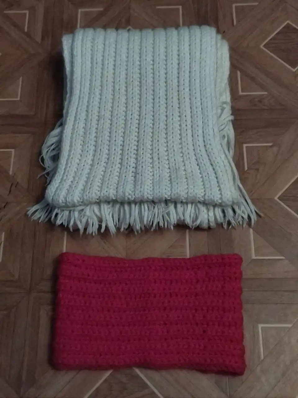 Шерстяной шарф и снут ручной работы - Одежда (Барахолка) в Новосибирск