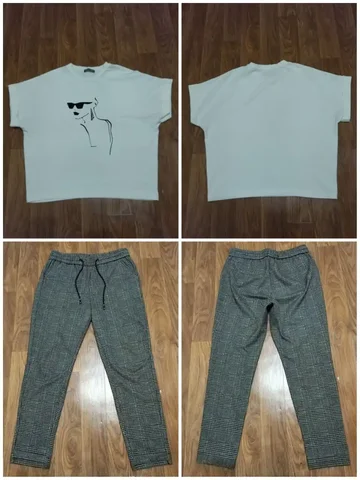 Футболка и теплые брюки - Женская обувь в Новосибирск