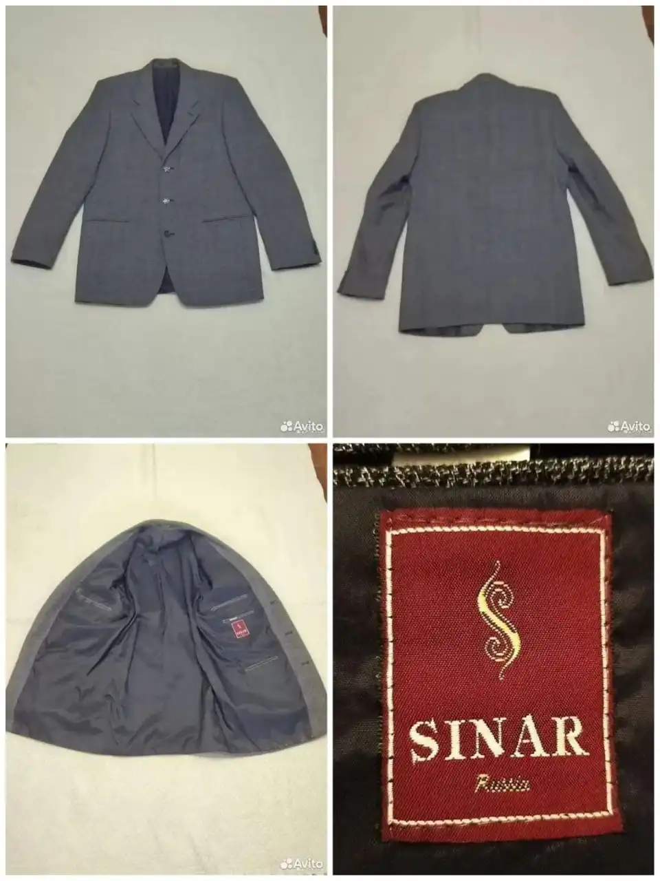 Мужской пиджак размер 54 - Мужская одежда (Одежда) в Новосибирск