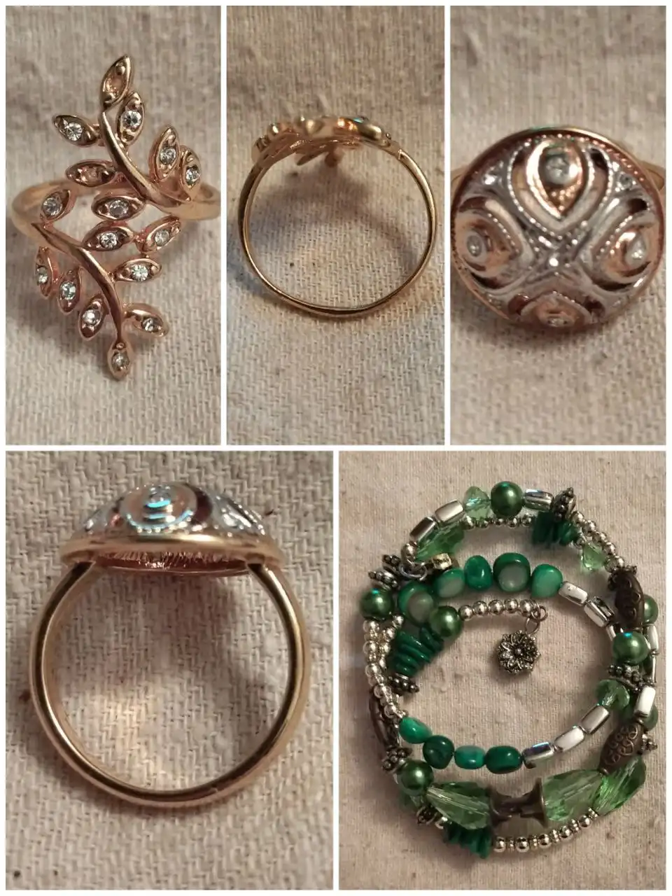 Продажа колец и браслета-змейки - Бижутерия (Барахолка) в Новосибирск