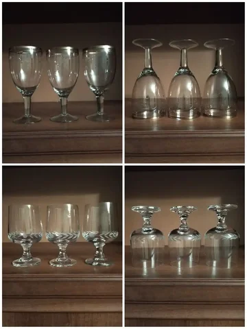 Бокалы для вина и коньяка СССР из хрусталя - Парфюмерия в Новосибирск