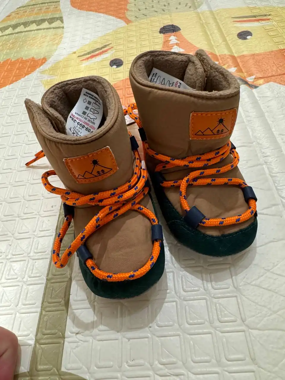 Новые флисовые непромокаемые пинетки Next