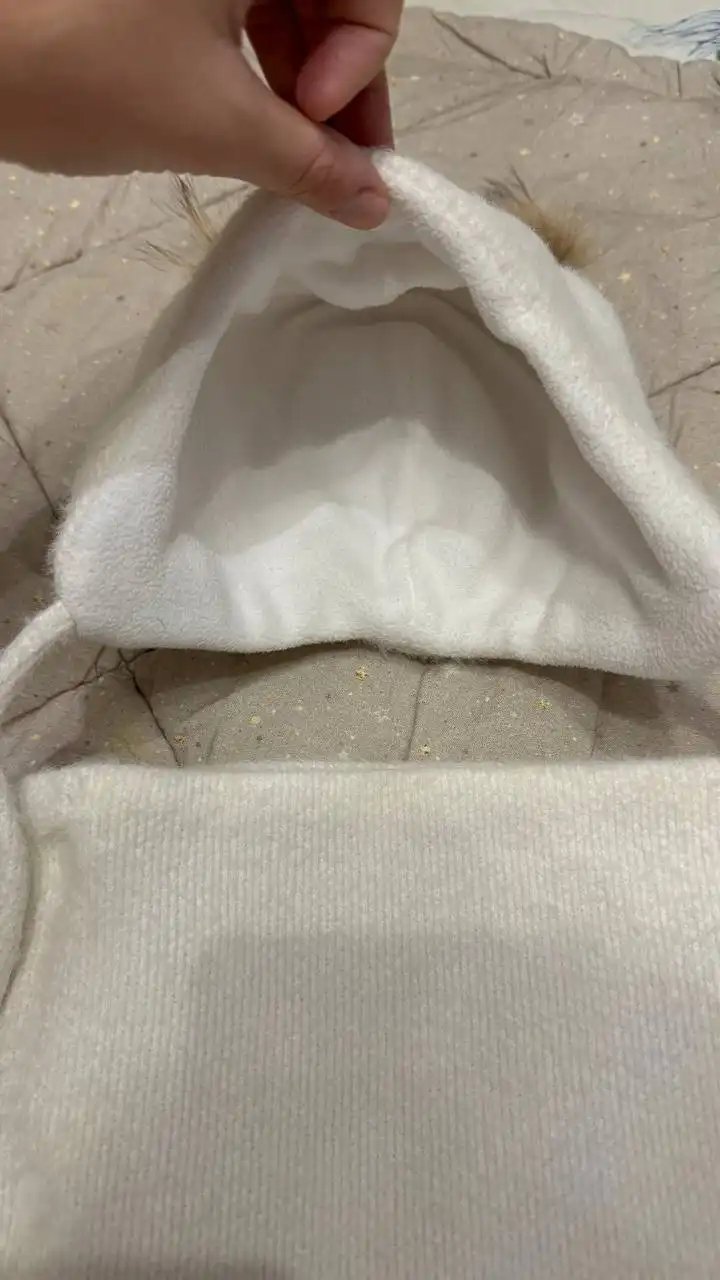 Комплект шапка и снуд из альпаки для девочки