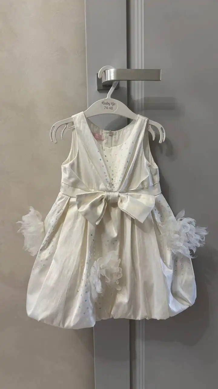 Новогоднее платье снежинки