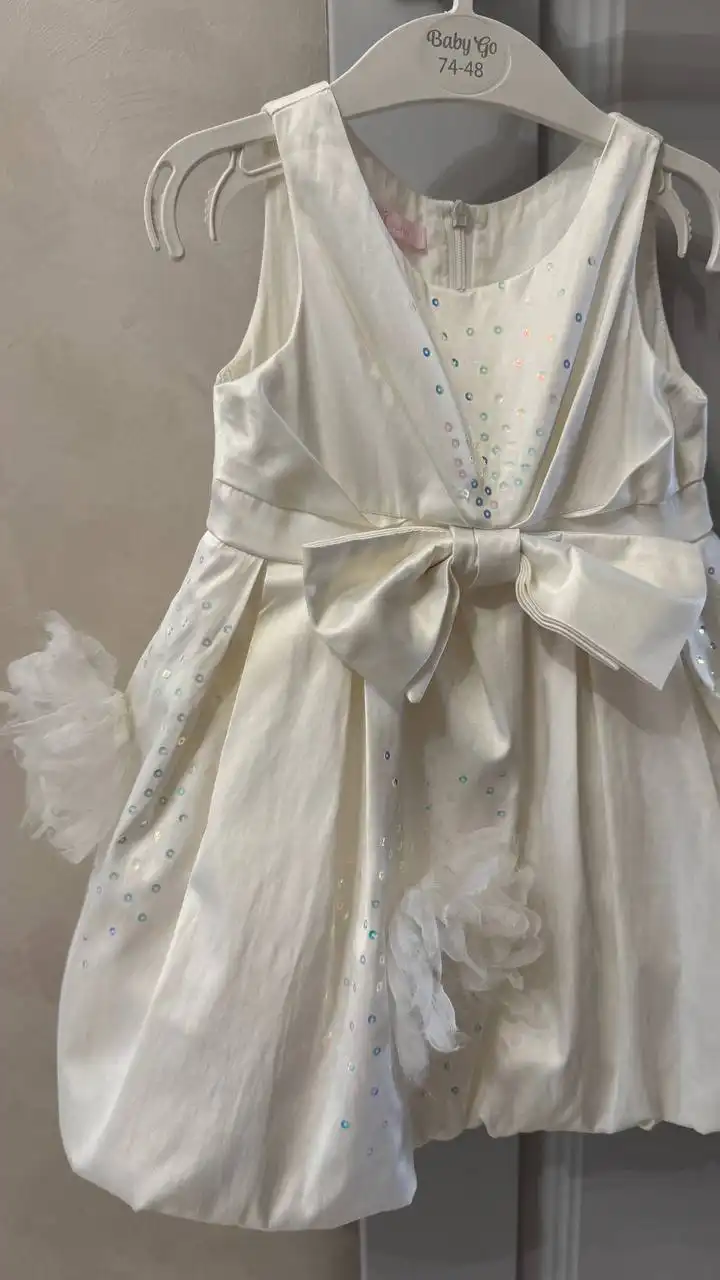 Новогоднее платье снежинки