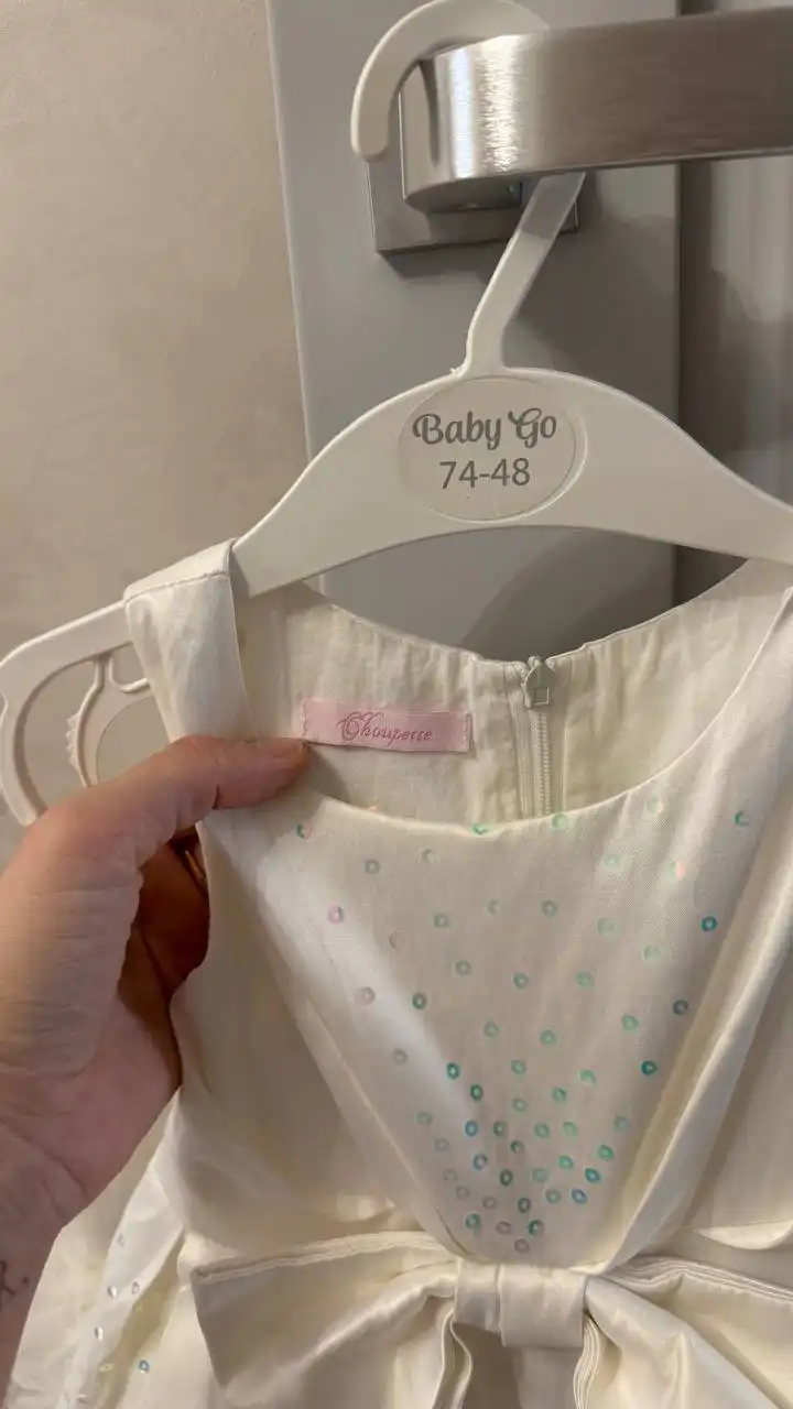 Новогоднее платье снежинки