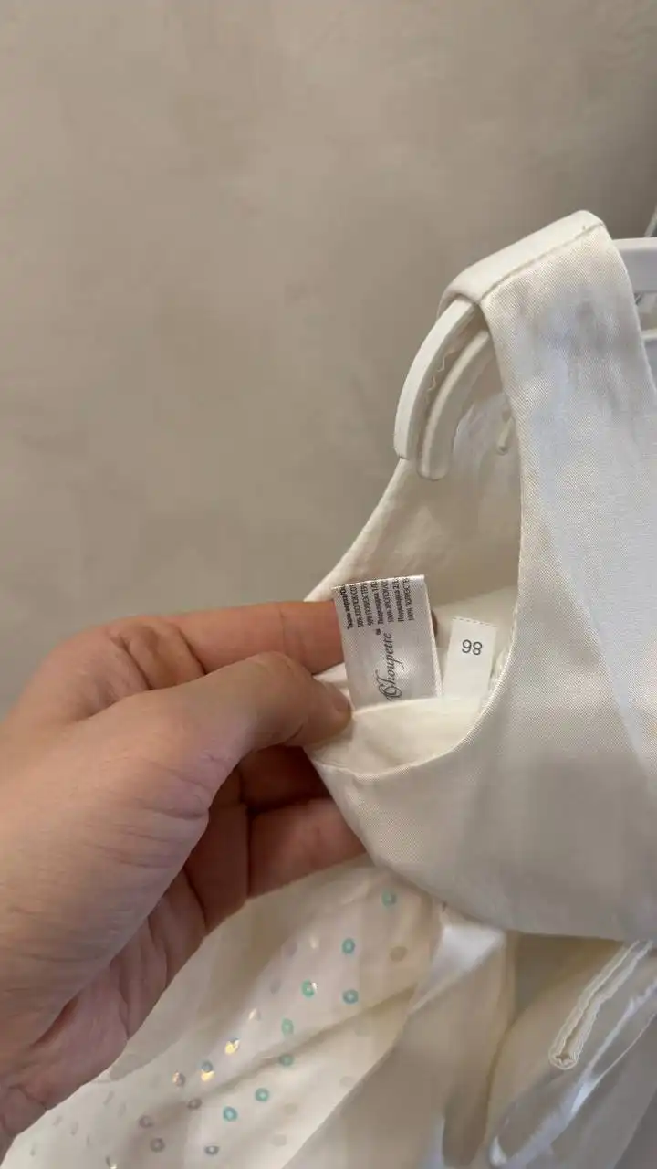 Новогоднее платье снежинки