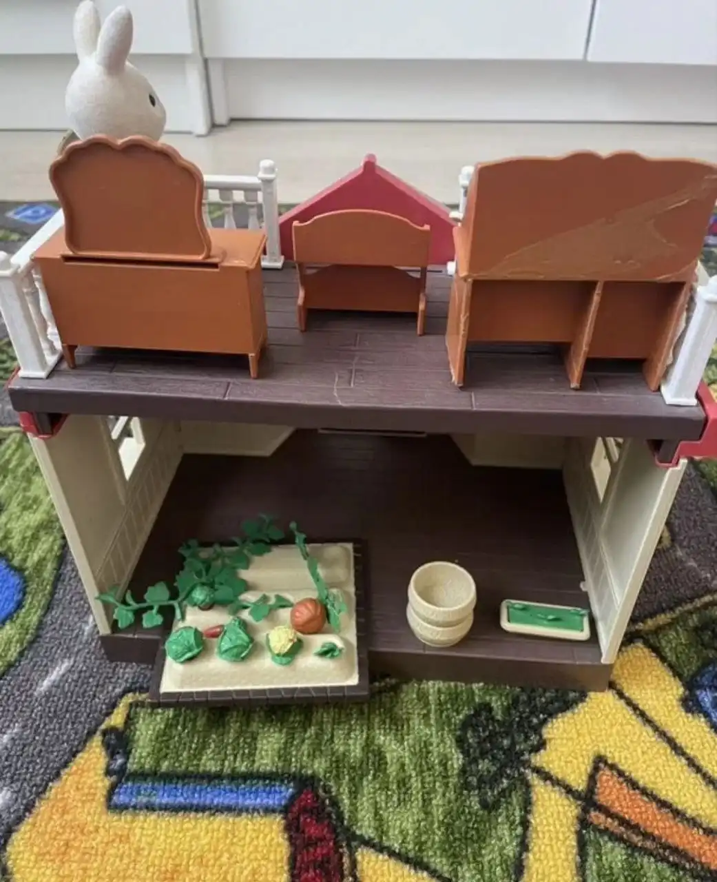 Домик Sylvanian families с мебелью