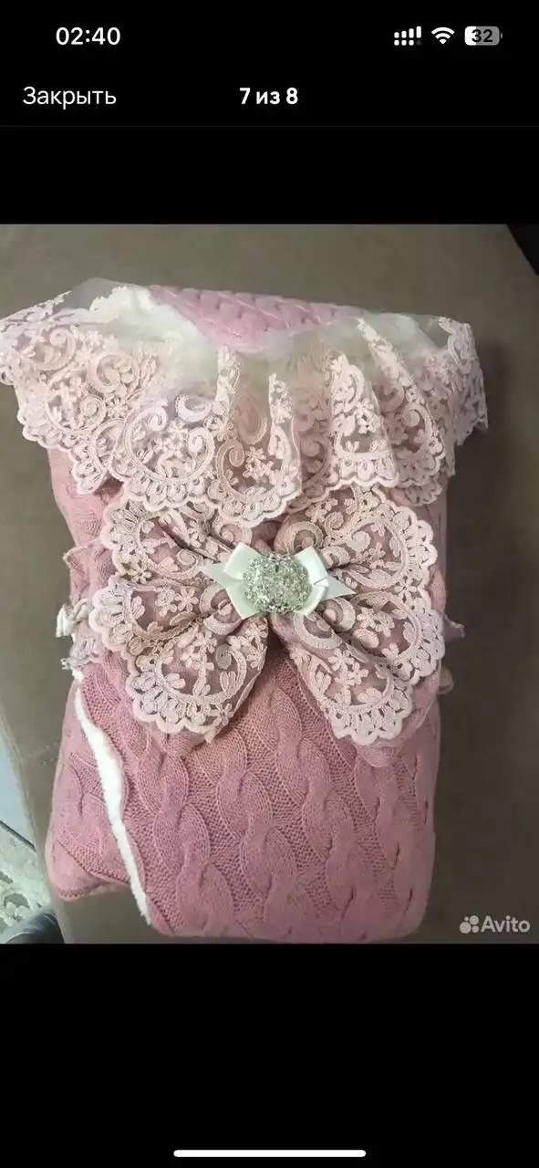 Продажа зимнего конверта для девочки