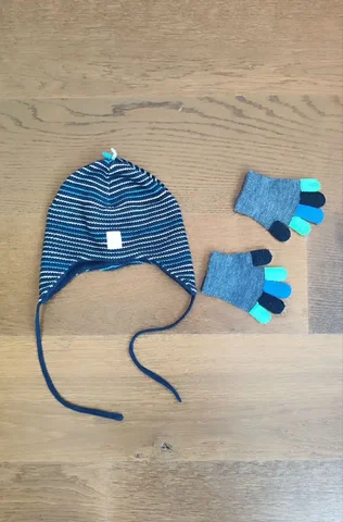 Детская шапка и перчатки Reima размер 48 - Товары для детей в Люберцы