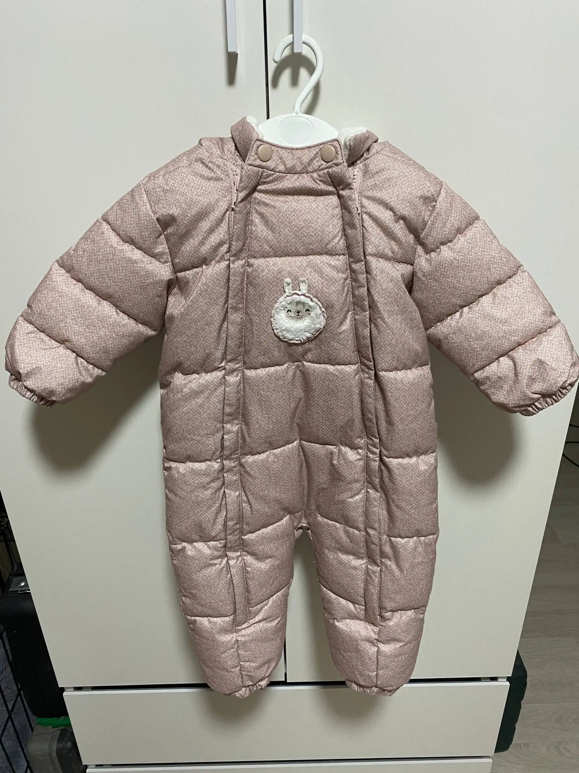 Зимний комбинезон для девочки размер 80