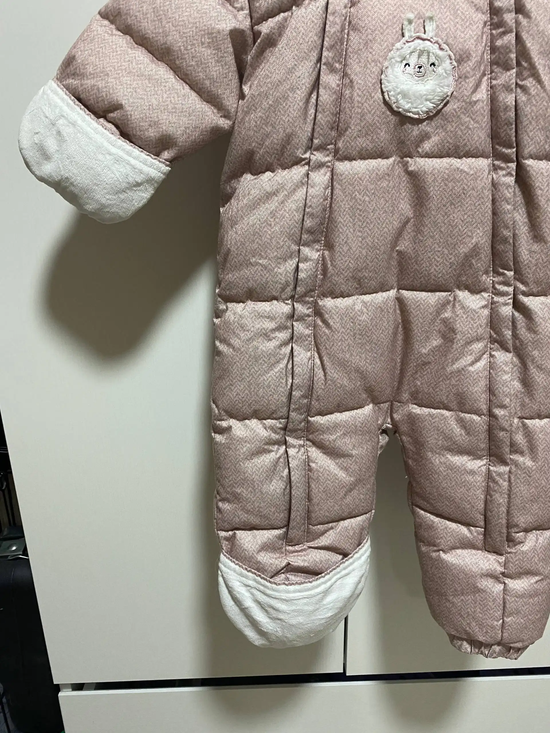 Зимний комбинезон для девочки размер 80