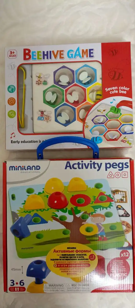 Логическая игра и развивающая игра Пчёлки