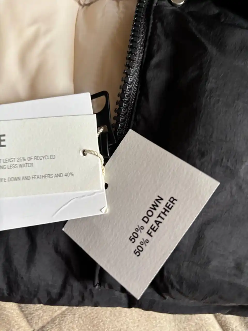 Новый зимний пуховик Zara размер на 2 года