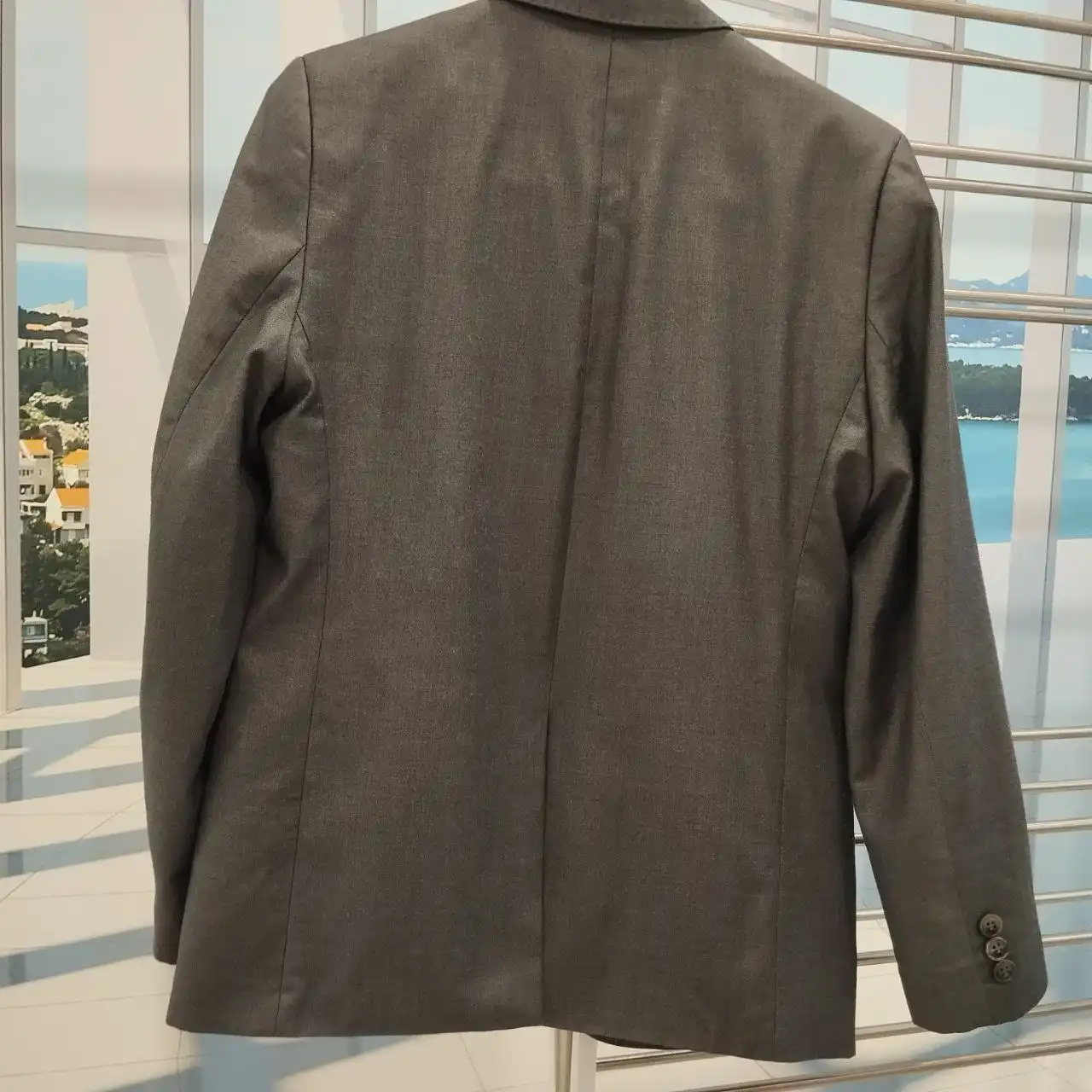 Пиджак для мальчика SkyLike серый