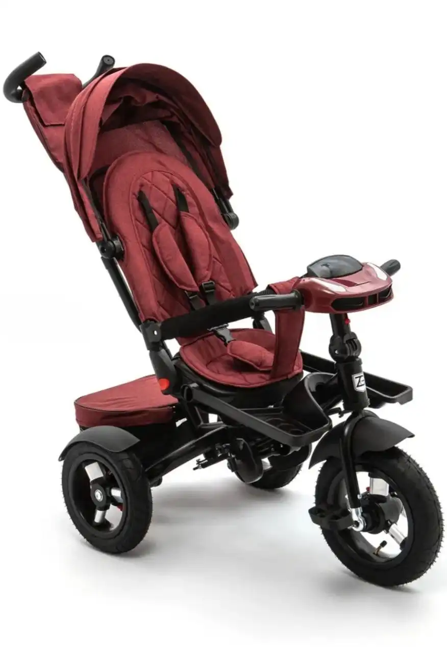 Детский велосипед с родительской ручкой и Bluetooth