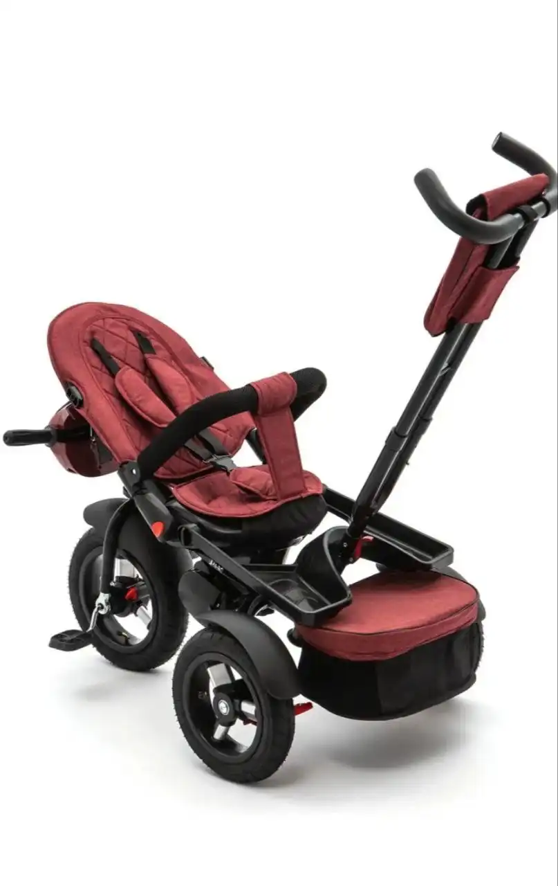 Детский велосипед с родительской ручкой и Bluetooth