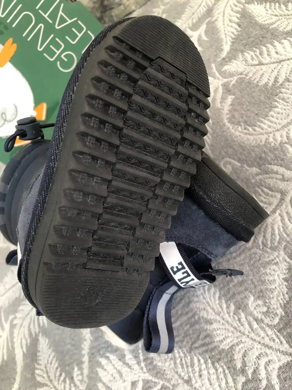 Детские сапоги Tombi из натуральной замши и шерсти