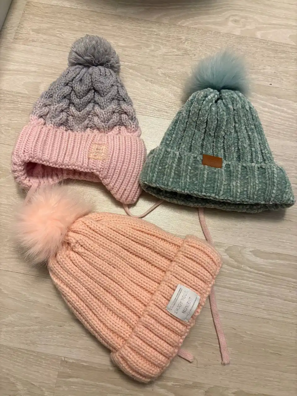 Детские зимние шапки