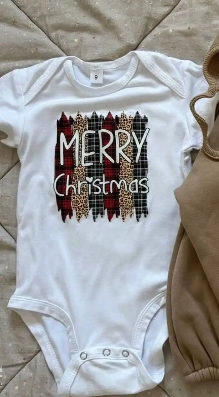 Новогоднее боди для детей