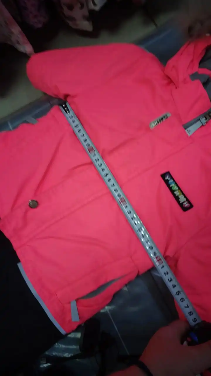 Детский зимний комбинезон на девочку 86 см