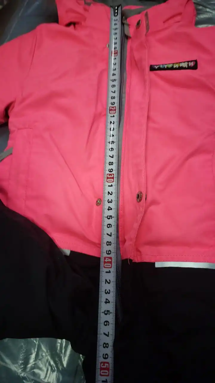 Детский зимний комбинезон на девочку 86 см