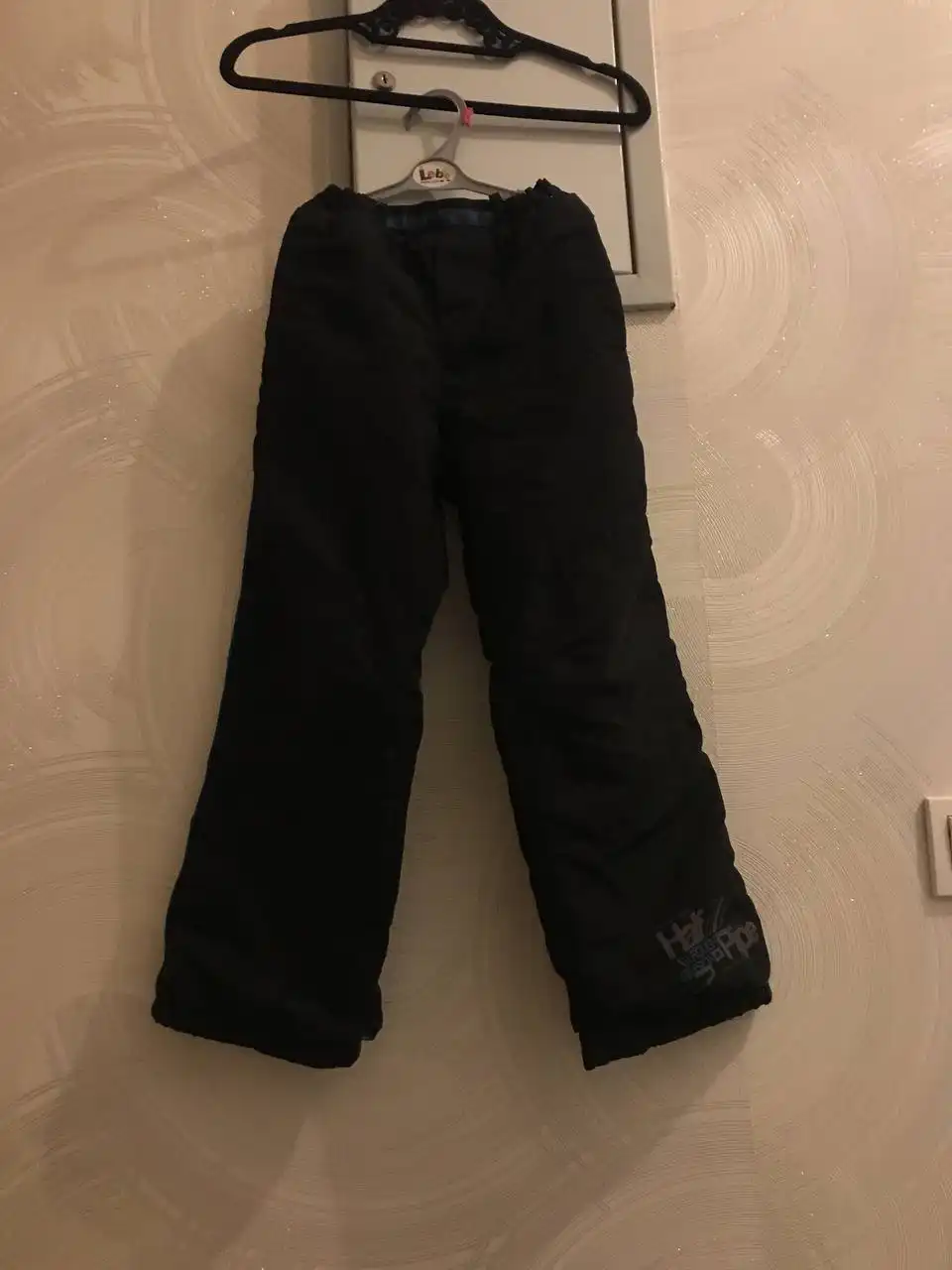 Утеплённые мягкие детские брюки 128 размер
