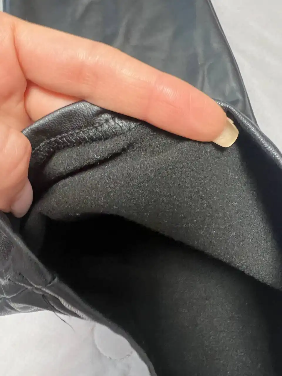 Брюки клеш экокожа с начесом