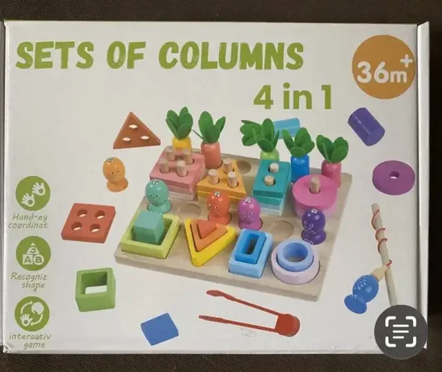 Сортер 4 в 1 для детей - Товары для детей в Некрасовка