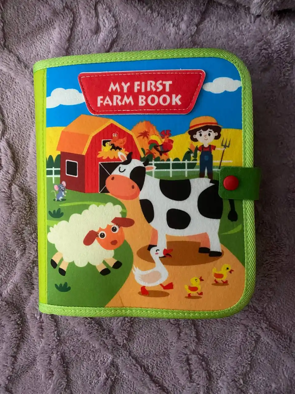 Книжка из фетра 20 в 1