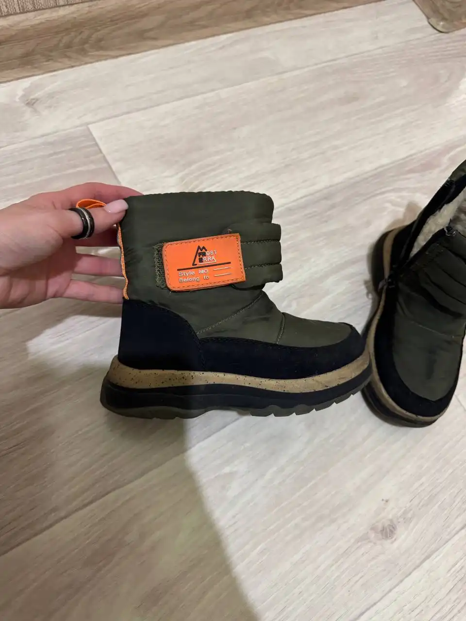 Ботинки детские зимние 28 размер