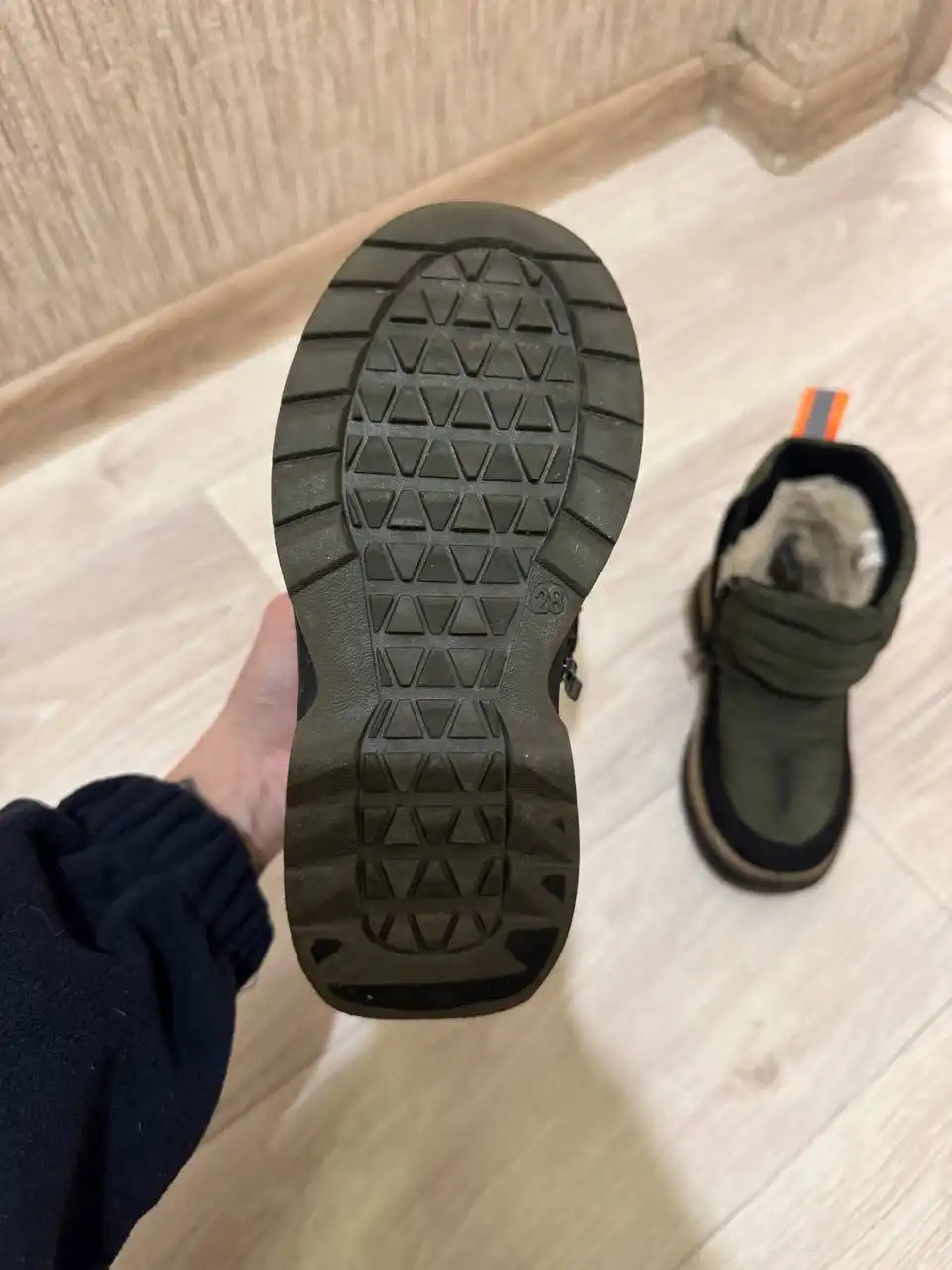 Ботинки детские зимние 28 размер