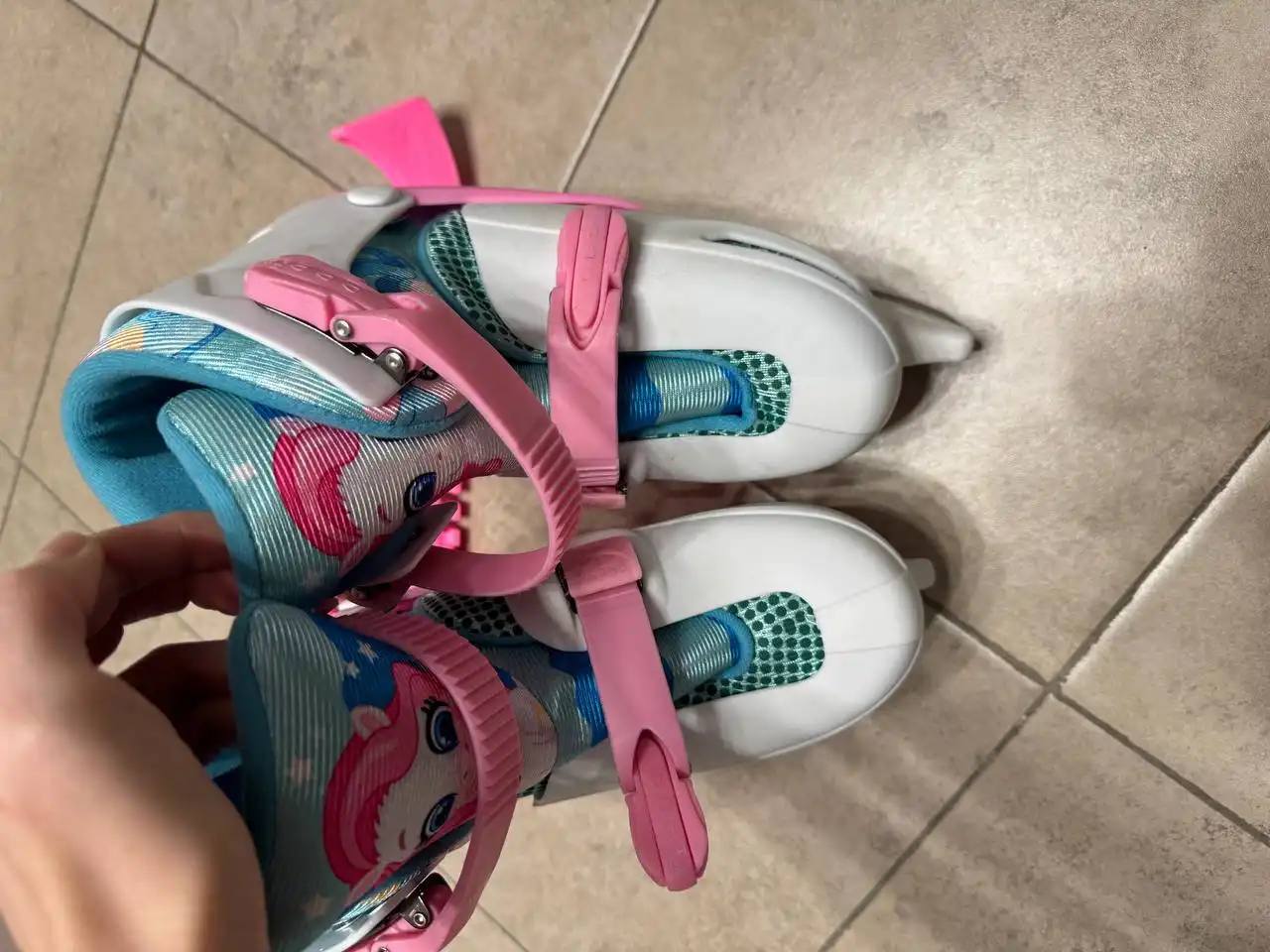 Коньки для девочек размер 34/35