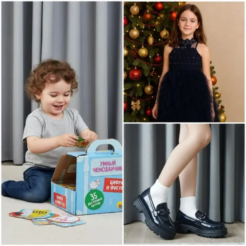 Детская одежда и товары: умный чемоданчик, лоферы, платье - частное объявление в Люберцы