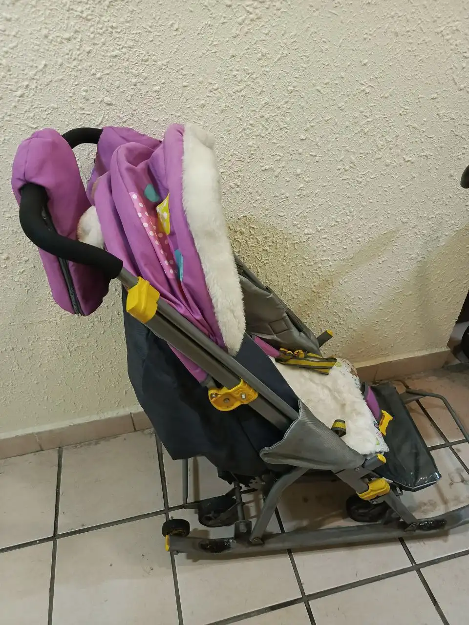 Санки-коляска с комплектом аксессуаров